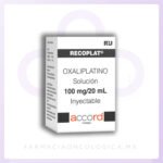 Recoplat Oxaliplatino 100mg/20mL solución inyectable. Accord. - Alta especialidad