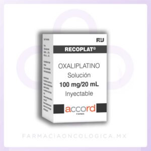 Recoplat Oxaliplatino 100mg/20mL solución inyectable. Accord. - Alta especialidad