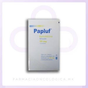 Papluf Epirubicina 50mg solución inyectable. Ulsa Tech