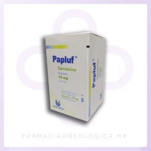Papluf Epirubicina 10mg solución inyectable. Ulsa Tech
