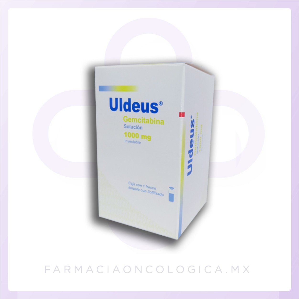 Uldeus Gemcitabina 1g solución inyectable. Ulsa Tech.