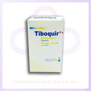 Tiboquir Oxaliplatino 50mg/10mL solución inyectable. Ulsa Tech.