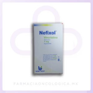 Nefixol Vincristina 1mg solución inyectable. Ulsa Tech - Alta especialidad.
