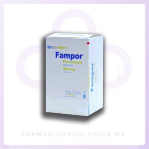 Fampor Pemetrexed 500mg solución inyectable. Ulsa Tech