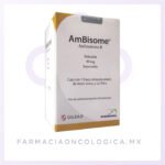 Ambisome Amfotericina B liposomal 50 mg solución inyectable. Gilead.