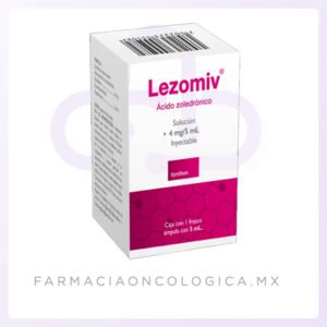Lezomiv Ácido Zoledrónico 4 mg/5 mL Solución inyectable Synthon