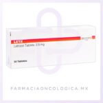 Letz 2.5 mg – Letrozol Caja con 30 tabletas