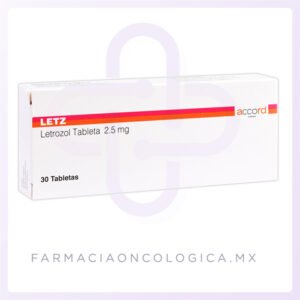 Letz 2.5 mg – Letrozol Caja con 30 tabletas