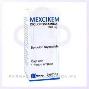 Mexcikem Ciclofosfamida 1g caja con 1 frasco ámpula - Novag