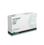 Fotografía del medicamento Lectrum Leuprorelina 11.25 mg Eriomex en fondo blanco