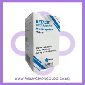 "Betacit Citarabina 500 mg Solución inyectable Novag Kemex"