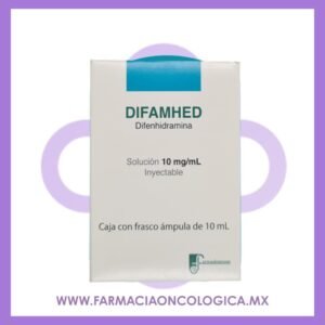 Difamhed Difenhidramina 10 Mg Solución Inyectable